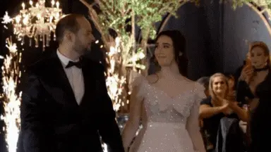 Entrada triunfal de quinceañera