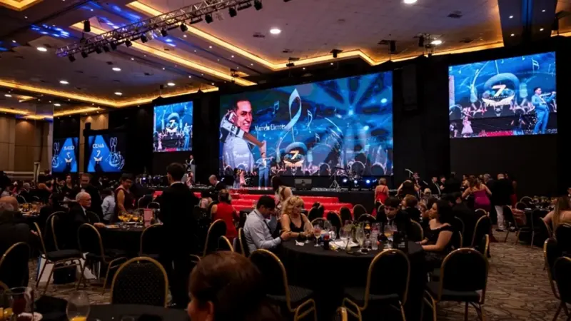 Cena de gala corporativa